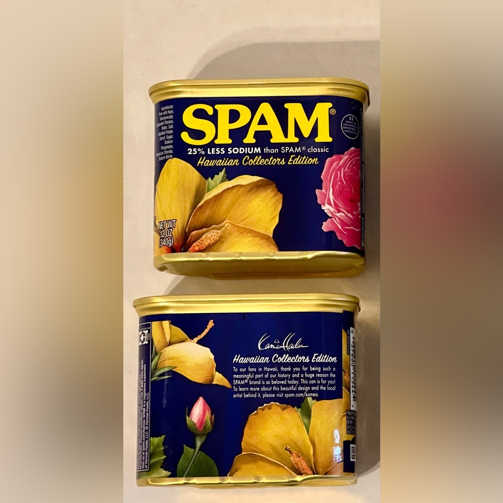 🏝️ deal 2 SPAM Hawaiian Collectors Edition NIP limited special 2024 HTF Hawaii